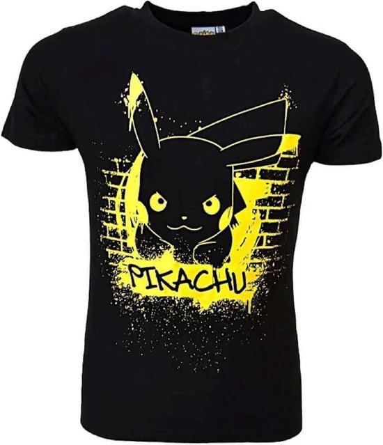 Foto: Pok mon t shirt pok mon pikachu jongens maat 146 152