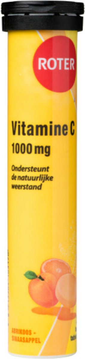 Roter Vitamine C Bruis 1000 mg - 3 x 20 bruistabletten - Voordeelverpakking