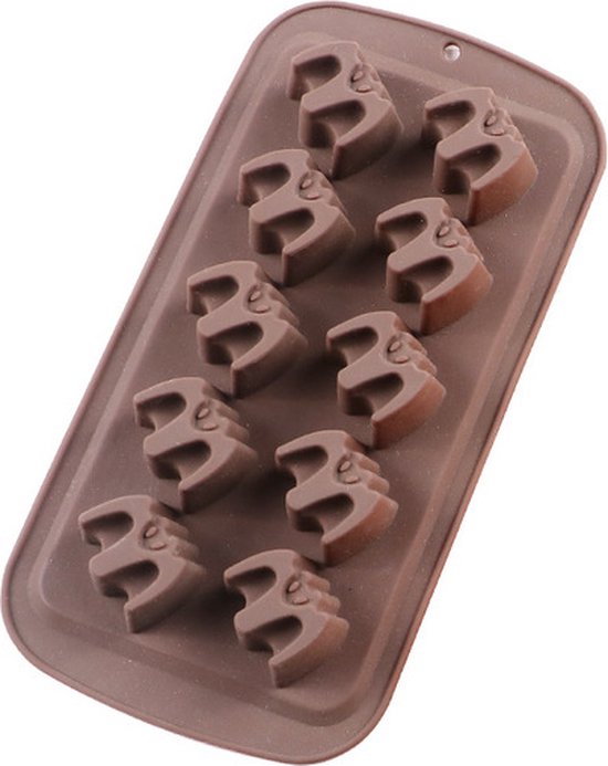 Foto: Halloween praline bonbons vorm vleermuis 21 x 11 cm vorm multi kleuren