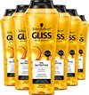 Gliss - Oil Nutritive - Shampoo - Haarverzorging - Voordeelverpakking - 6 x 250 ml
