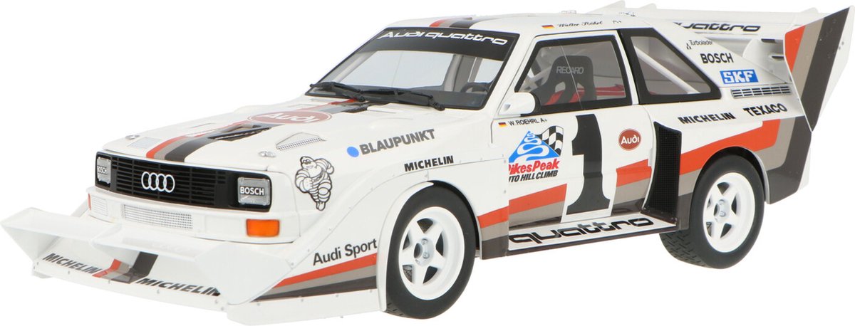 Audi Quattro S1 #1 Pikes Peak Winner 1987 - 1:18 - AUTOart