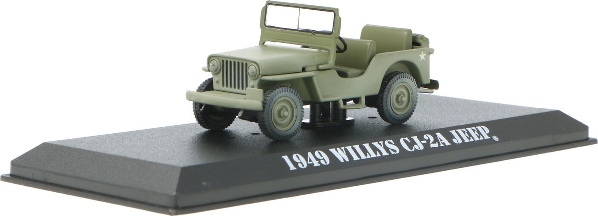 Jeep Willy's CJ-2A Greenlight Modelauto 1:43 1949 86592 MASH 4077th Schaalmodel