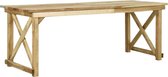 vidaXL - Tuintafel - 200x79x75 - cm - geïmpregneerd - grenenhout