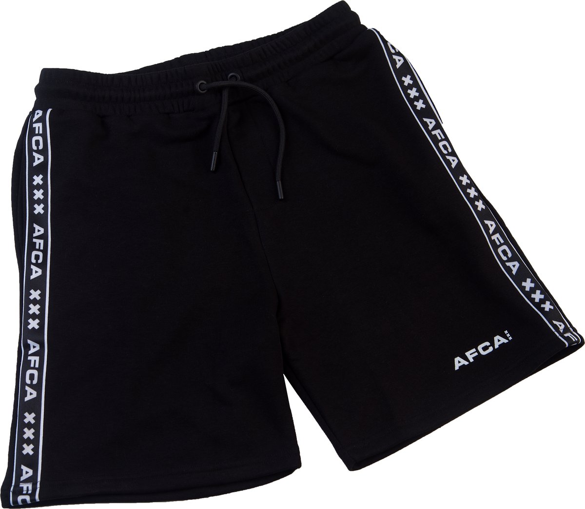 Short AFCA XXX black - korte broek - Ajax - Amsterdam - fanwear - AFCA - zomercollectie