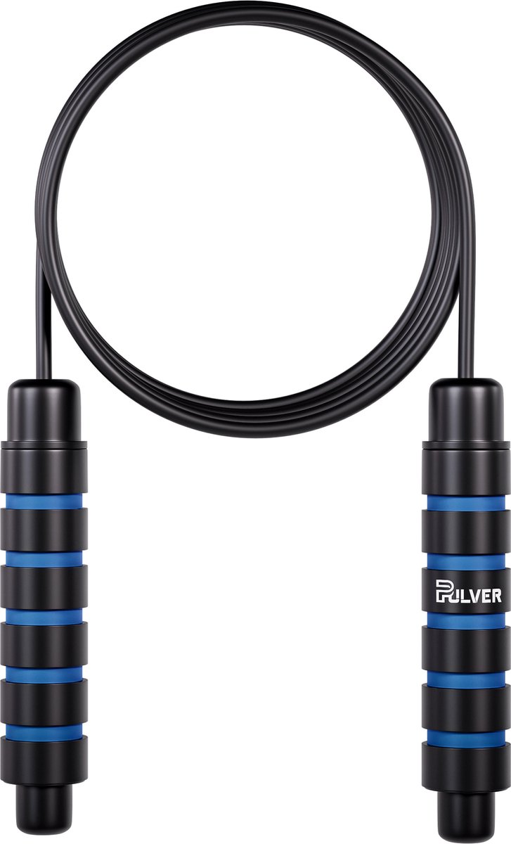 Pulver - Professioneel Sport Springtouw - Verstelbaar - Jump Rope - voor Volwassenen en Kinderen - Speedrope - Blauw