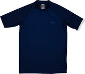 JUJA - UV-Zwemshirt met korte mouwen voor mannen - UPF50+ - Solid - Donkerblauw - maat L (50)