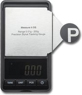 Pro-Ject Measure it DS – Naalddrukmeter – Naalddrukweger – Voor elke platenspeler - Zwart (per stuk – 1 stuk)