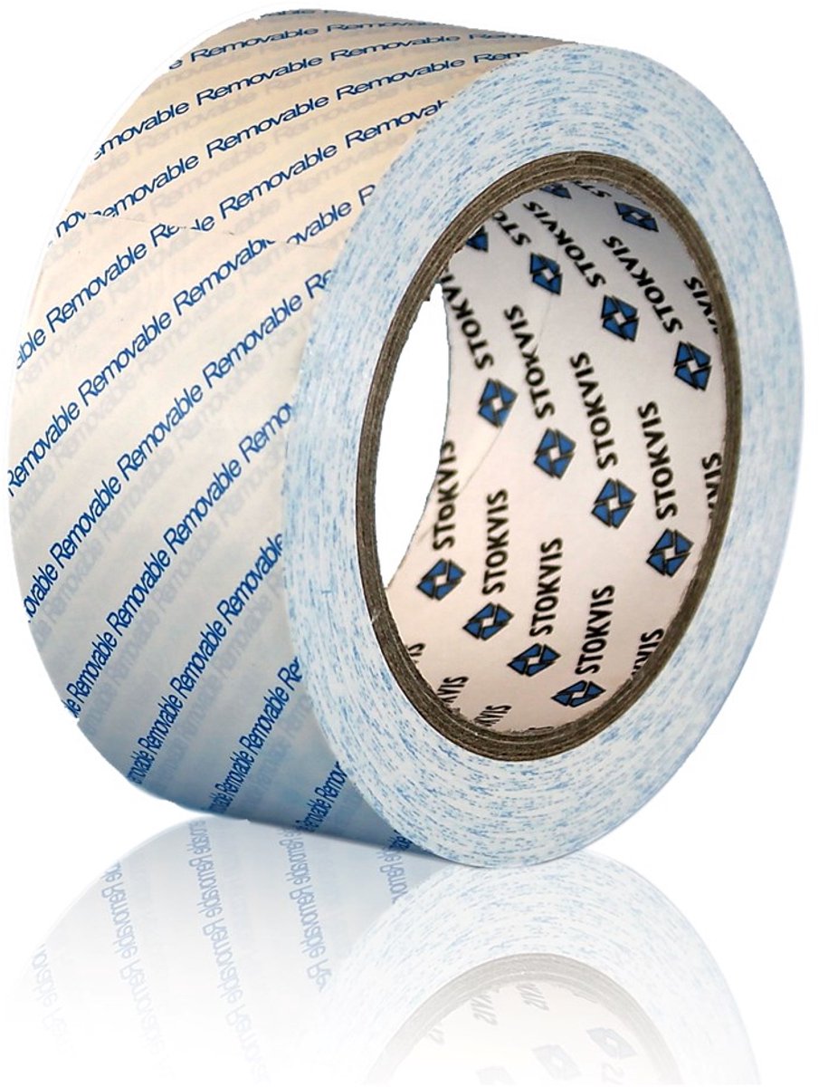 Stokvis Tapes Afplaktape - Removable - 50 mm x 33 m