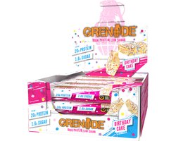 Grenade Carb Killa Bars - Proteïne Repen - Birthday Cake - 12 Eiwitrepen (720 gram)