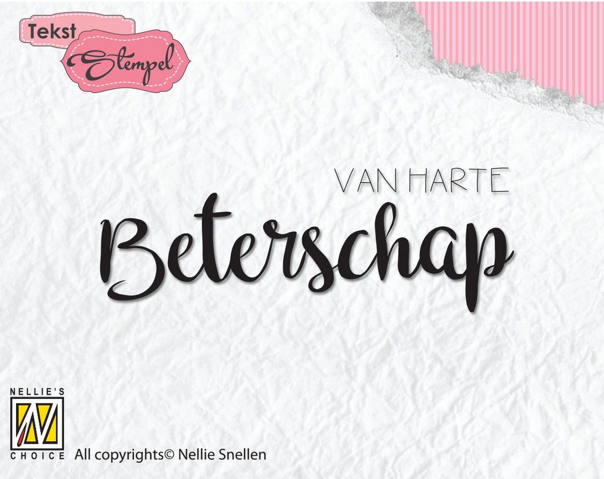 DTCS020 Stempel van harte beterschap