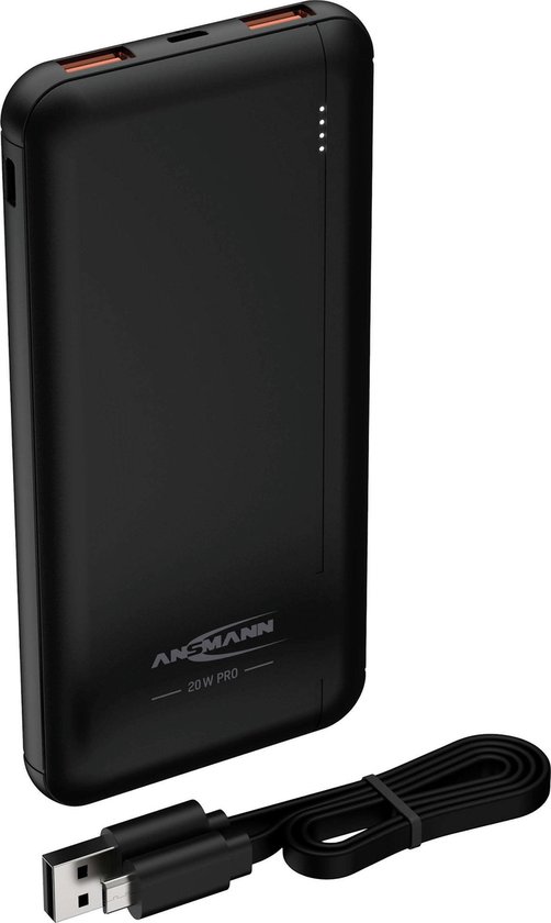 Ansmann Powerbank 10000 mAh PB320PD - Batterij
