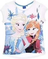 Disney Frozen t-shirt - Wit/Multi - maat 104 (tot 4 jaar)