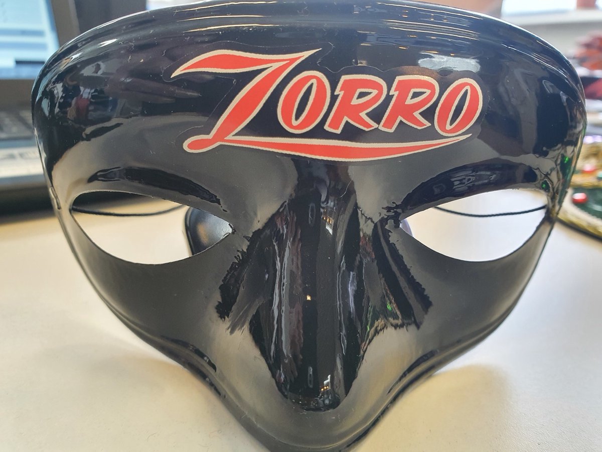 Goedkoopste Zorro masker plastiek kind