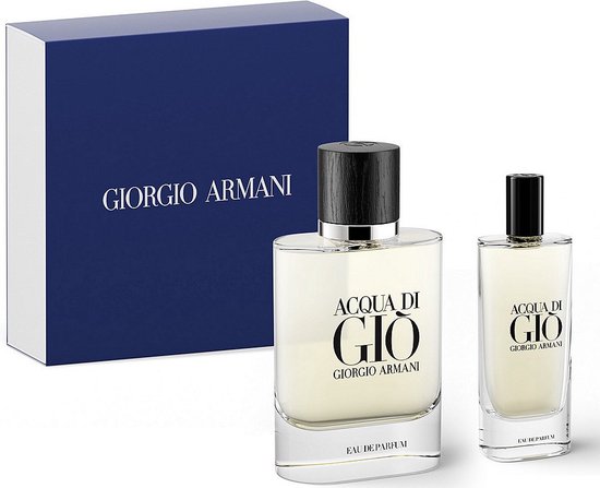 Armani Acqua di Gio Gift Set - 75 ml eau de parfum vaporisateur + 15 ml eau  de parfum... | bol