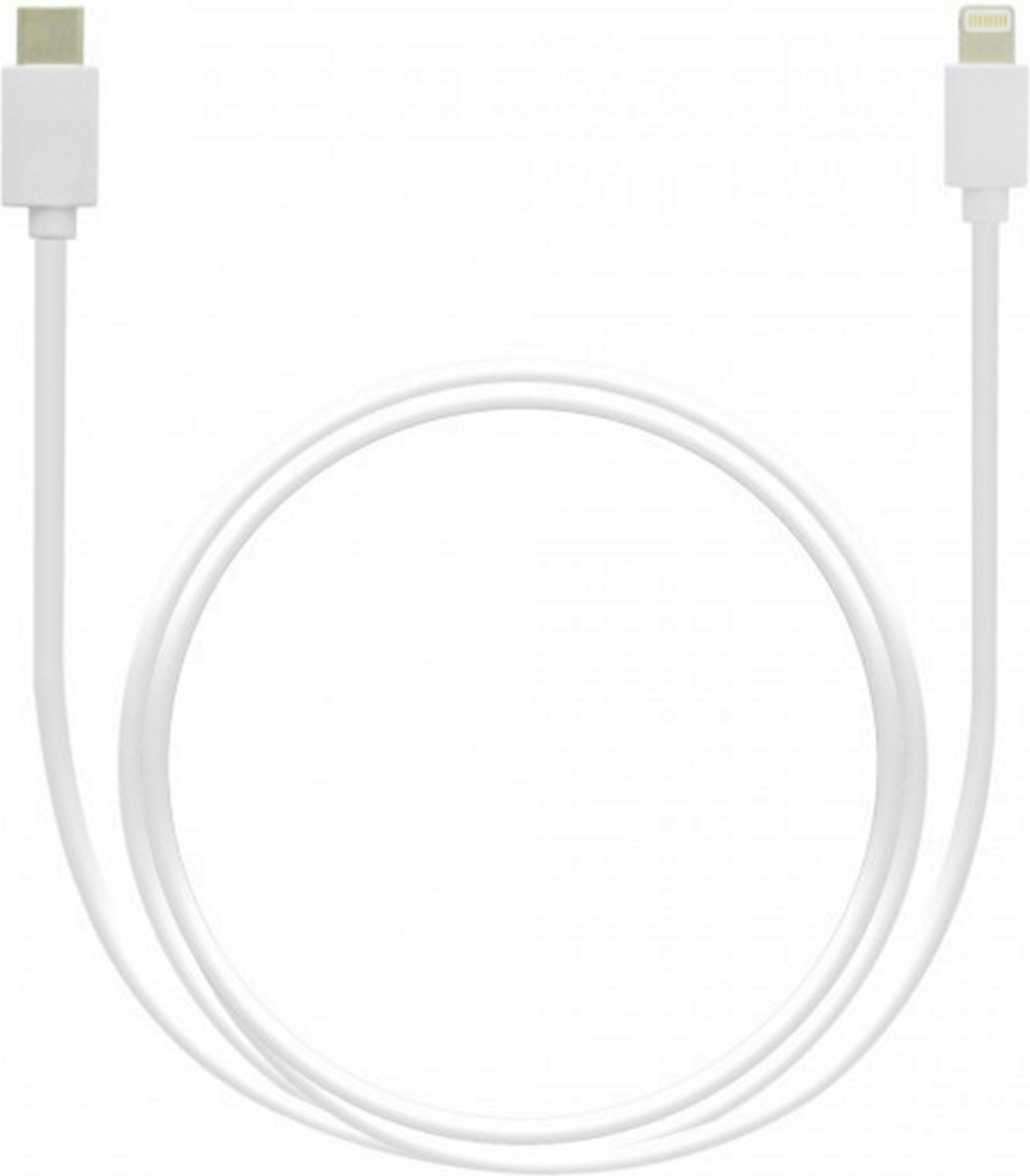 Grab n Go - Câble USB-C vers Apple Lightning 2 mètres - Blanc 1-8430208 