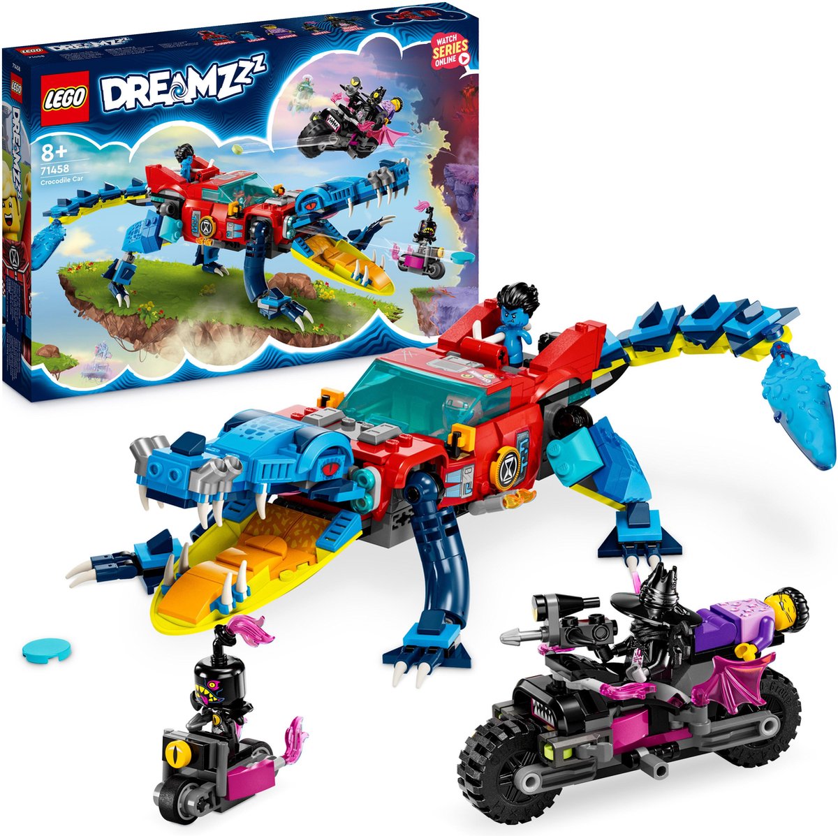 LEGO DREAMZzz - Krokodilauto Constructiespeelgoed thumbnail 3
