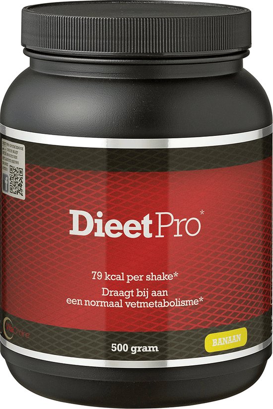 Nutri Dynamics - Dieet Pro - Eiwitshake - Banaan - 500 gram van Merkloos — afbeelding 2