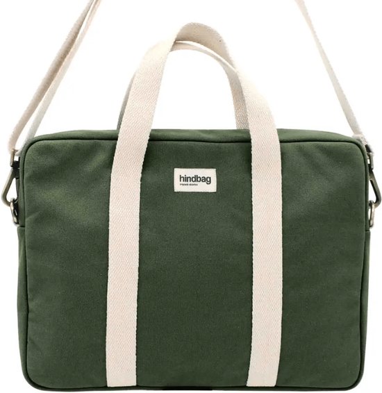 Hindbag Pierre Laptoptas 15” Groen