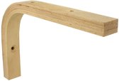 Plankdrager - 2 stuks - 150 x 200mm - Hout - Plankdragers