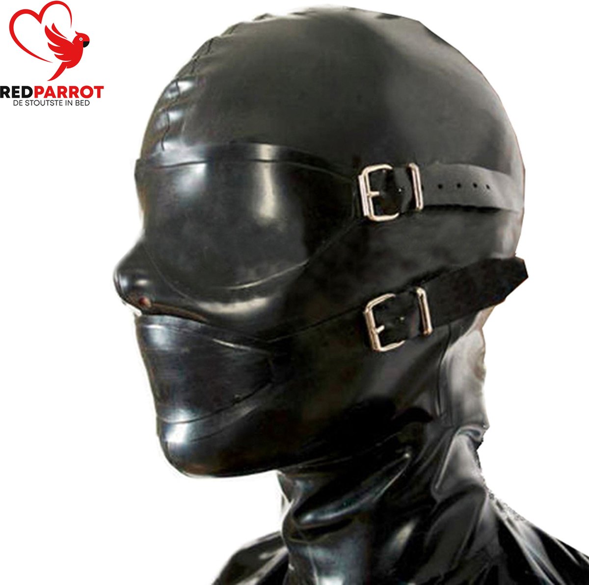 Goedkoopste Extreme sex masker LATEX BDSM | Seks masker | Riemen | 3 functies | Verstelbaar | Zeer goede kwaliteit