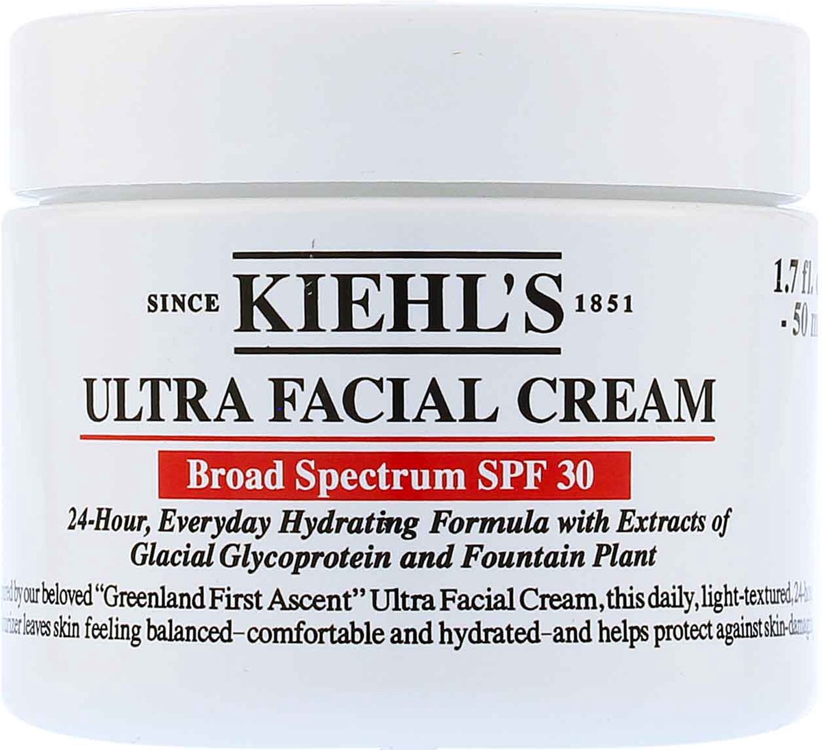 Goedkoopste Kiehl's Ultra Facial Cream SPF30 - dagcrème