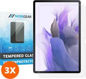 Mobigear Screenprotector geschikt voor Samsung Galaxy Tab S7 FE Glazen | Mobigear Screenprotector - Case Friendly (3-Pack)