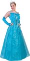 Koning Prins & Adel Kostuum | Koninklijk Blauwe Marilene Bal | Vrouw | Maat 52-54 | Carnaval kostuum | Verkleedkleding