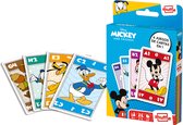 Shuffle - Kaartspellen Mickey & Friends - 4 in 1 (Kwartet, memo, snap, actiespel)