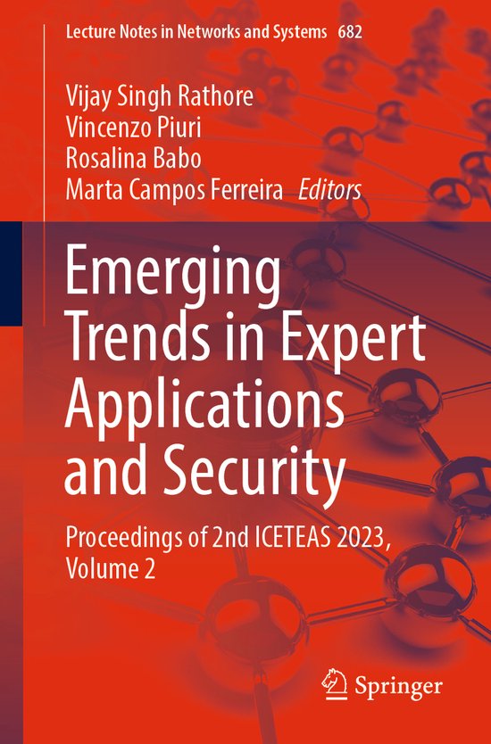 Lecture Notes in Networks and Systems682- Emerging Trends in ... - cover