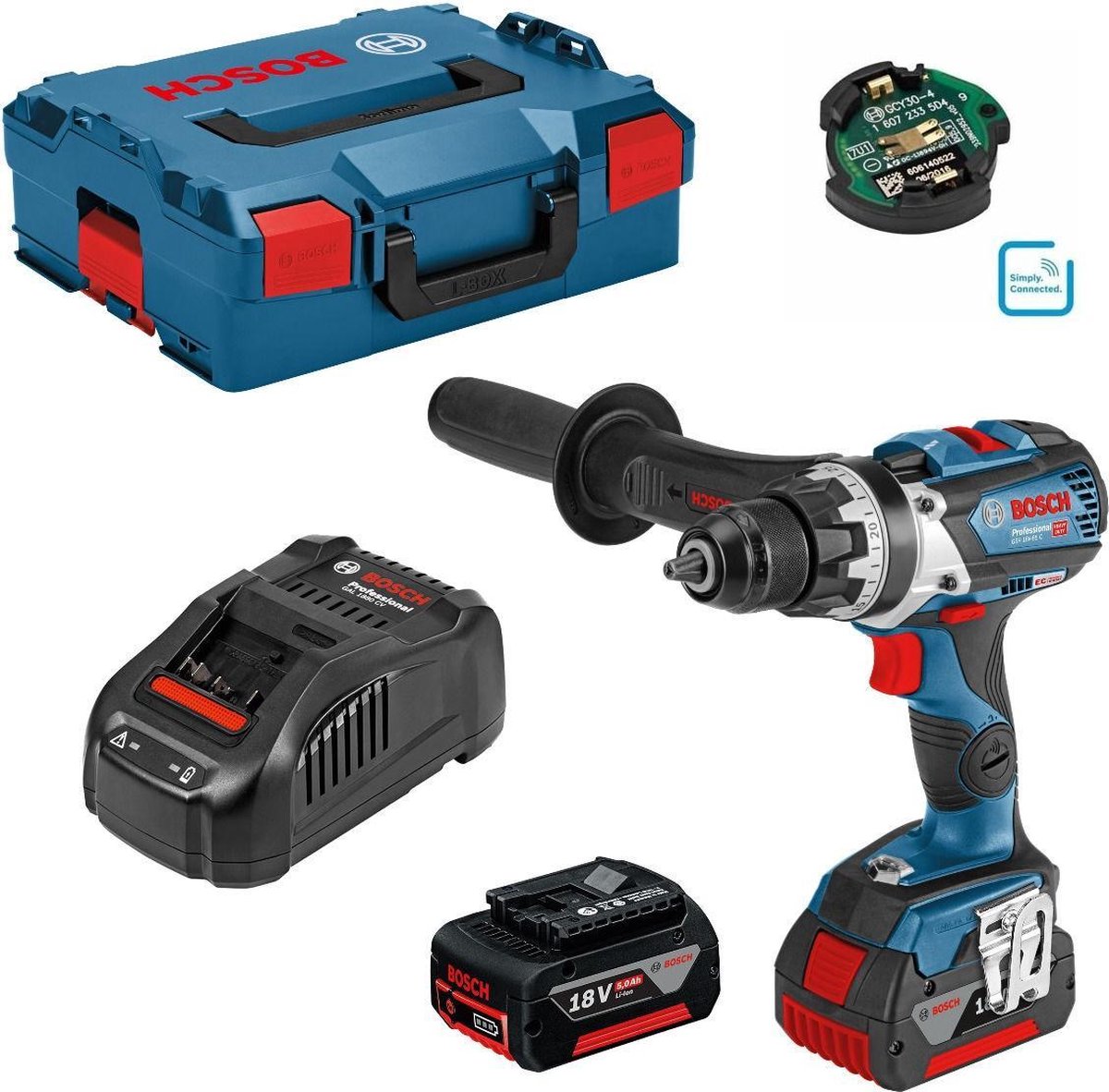 Bosch quick charger AL 1880 CV (without battery, 18V system, charge