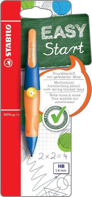 Stabilo - Pen - Voor linkshandige - Blauw/oranje | bol.com