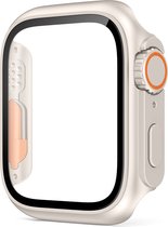 Ultra-look iWatch case - Starlight - Geschikt voor 44mm iWatch - High sensitivity screen protector hoesje met TPU all-around bumper schermbeschermer cover - Voor 44 mm Apple Watch 4 5 6 SE SE2