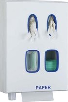 Hygienische tandarts box voor reinigingsdoekjes, maskers, handschoenen en bekers