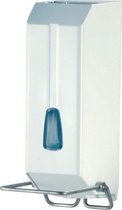 Soap dispenser Hospital in white with push handle made of plastic Marplast