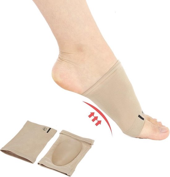New Age Devi - Empêche les pieds plats - Coussin métatarsien - Supports d'arche - 1 paire