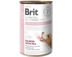 Brit Veterinary Diet Dog - Grain free - Hypoallergenic - Blik - 6 x 400 g