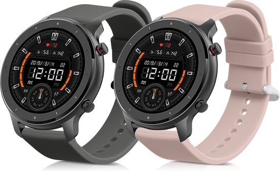 Coque De Protection Silicone Pour Huami Amazfit GTS - 2 étuis Transparents Anti-rayures