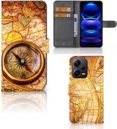 GSM Hoesje Xiaomi Poco X5 Pro | Note 12 Pro 5G Magnet Case Kompas