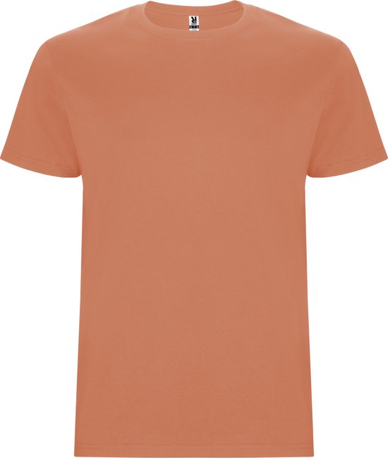 T-shirt unisex met korte mouwen 'Stafford' Greek Orange - 11/12 jaar