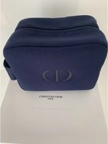 DIOR Trousse Pouch Christian Dior Paris Blauw 20x14x10 cm
