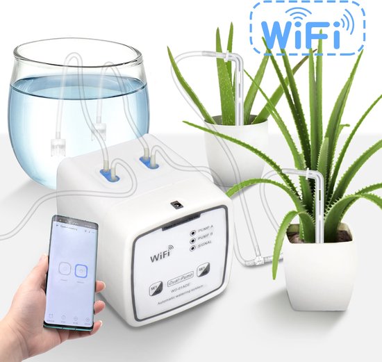 Automatisch bewateringssysteem voor 20 potten - met app