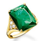 Thomas Sabo - Dames Ring - 750 / - geel goud - zirconia - TR2339-971-6-54