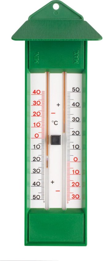 Thermomètre aluminium maxima-minima