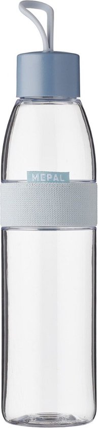 Mepal Waterfles - 700 ml - Drinkfles - Ellipse - Nordic blue