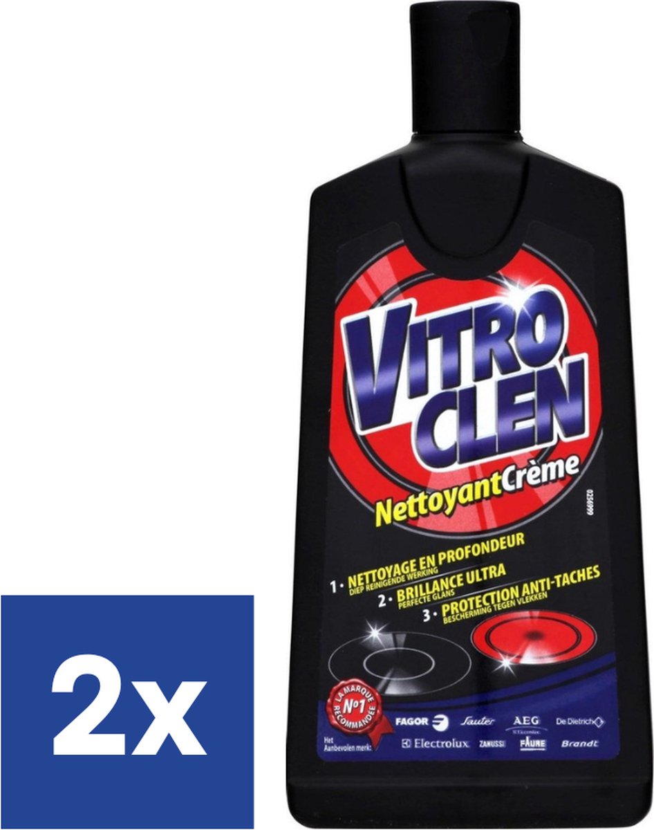 VITROCLEAN Nettoyant vitrocéramique et induction 250 ml