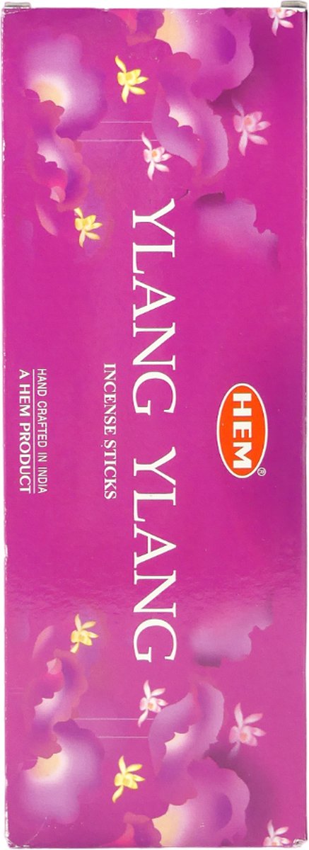 HEM Wierook - Ylang Ylang - Slof (6 pakjes/120 stokjes) Transparant