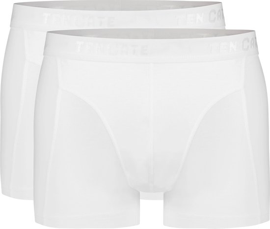 Basics shorty wit 2 pack voor Heren | Maat L