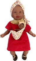 Nines d Onil Babypop Maria Rood 45 cm