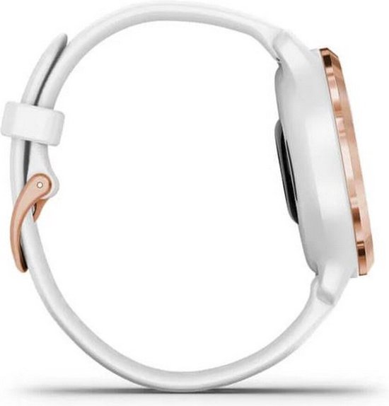Garmin Venu 2s - Smartwatch voor dames met Stappenteller - 10 dagen batterij - 40 mm - Rose gold/Wit - Garmin