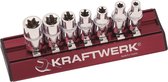 Kraftwerk - Assortiment de douilles 1/4 " 7 pièces